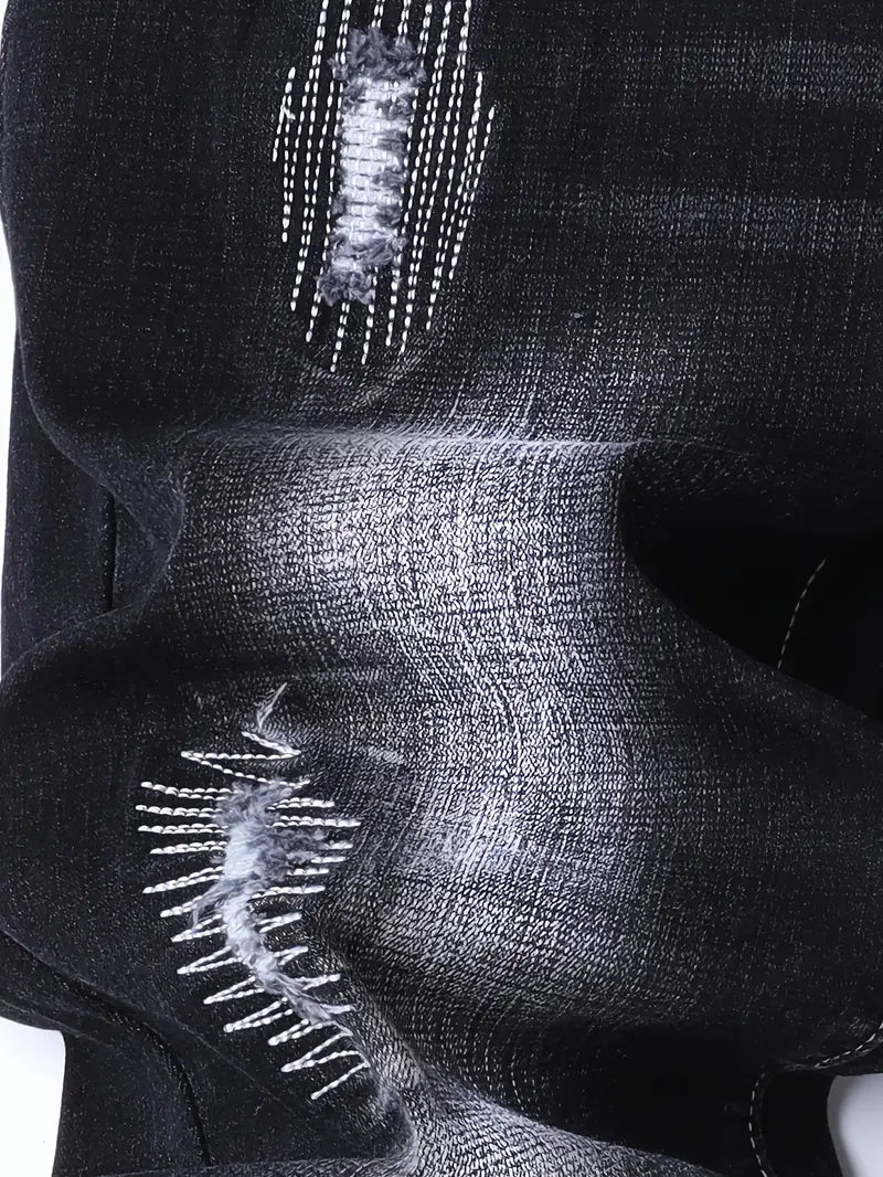 Jayden™ Versleten Skinny Jeans met Gescheurde Details
