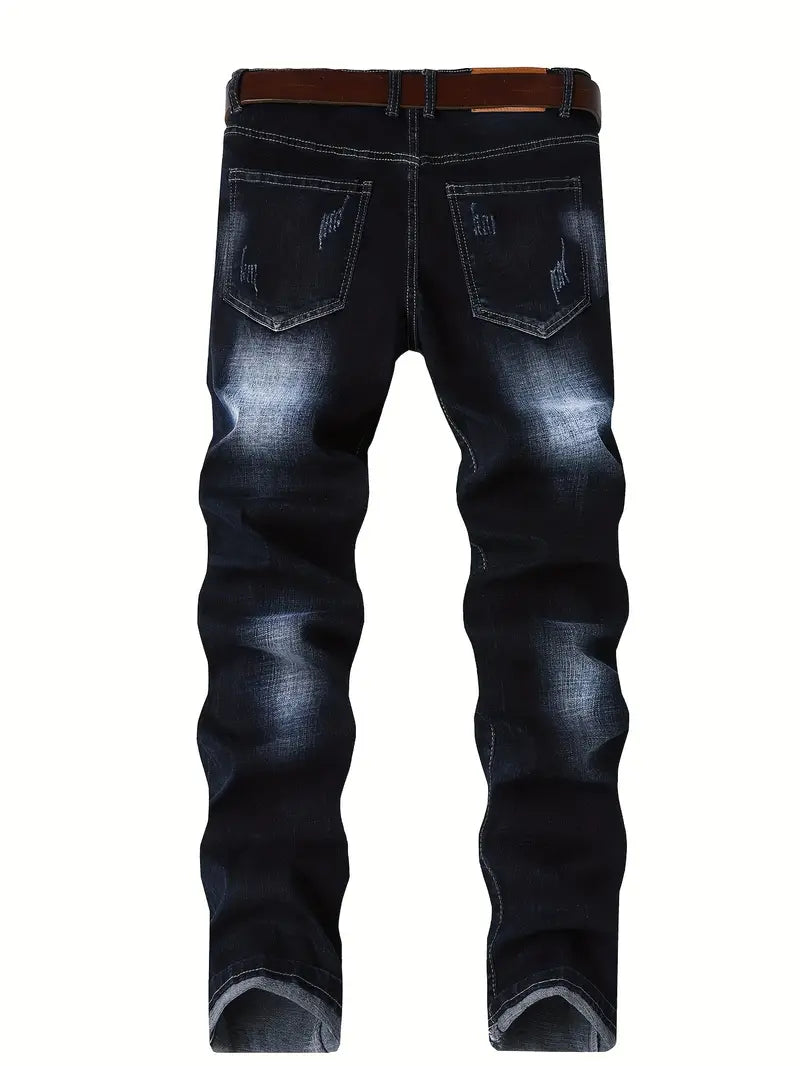 Jayden™ Versleten Skinny Jeans met Gescheurde Details