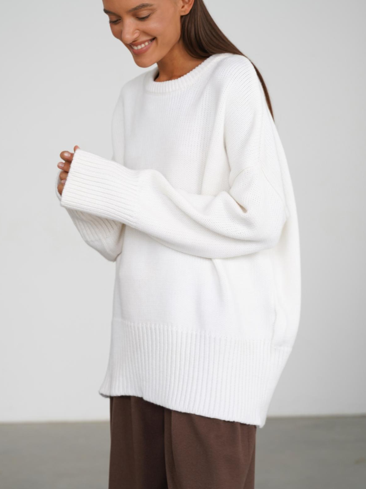 Nina ™ - Oversized Vrouwsweater