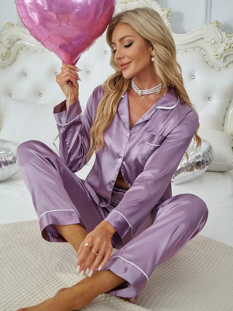 Tamara™ Tijdloze Satijnen Pyjama