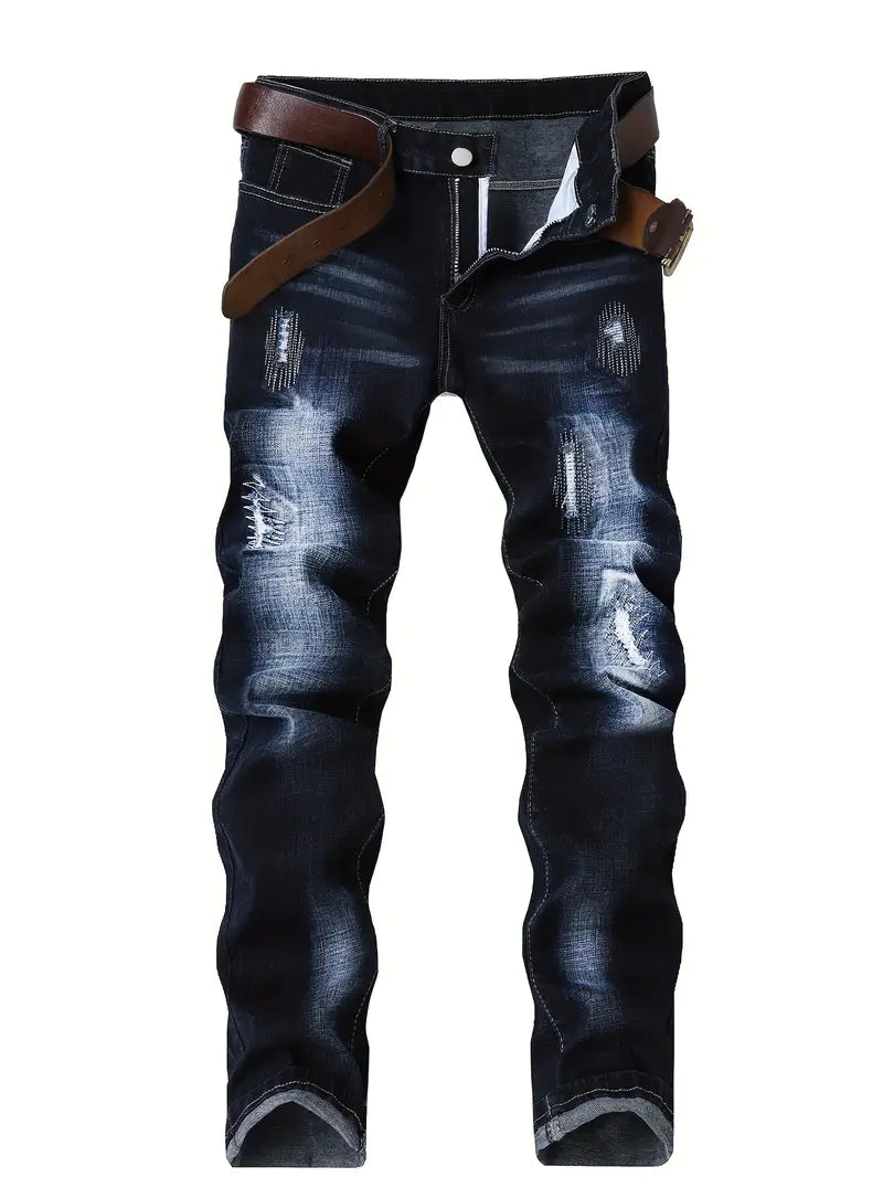 Jayden™ Versleten Skinny Jeans met Gescheurde Details