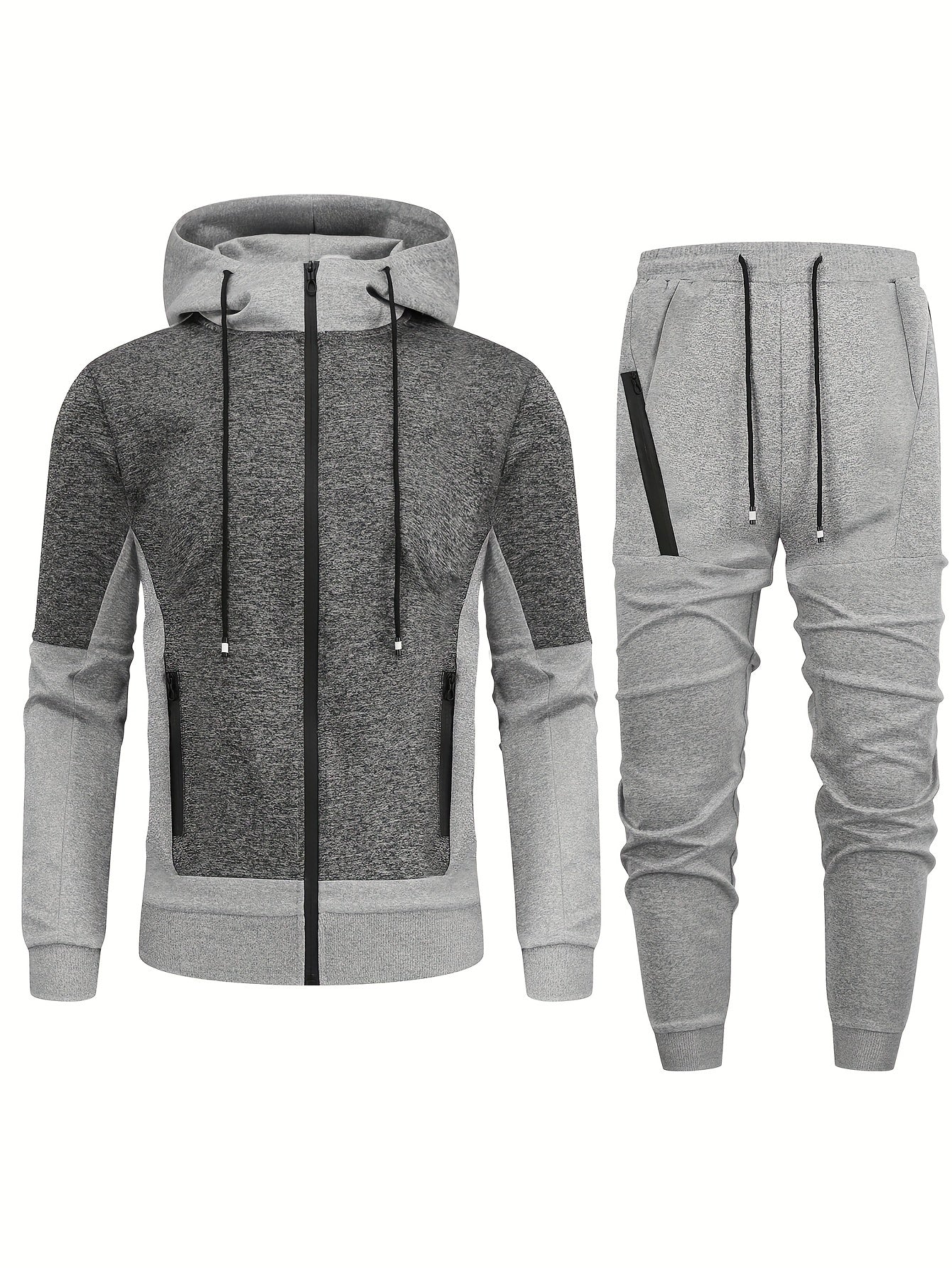 Kai™ Stijlvolle Zip Hoodie met Joggingbroeken