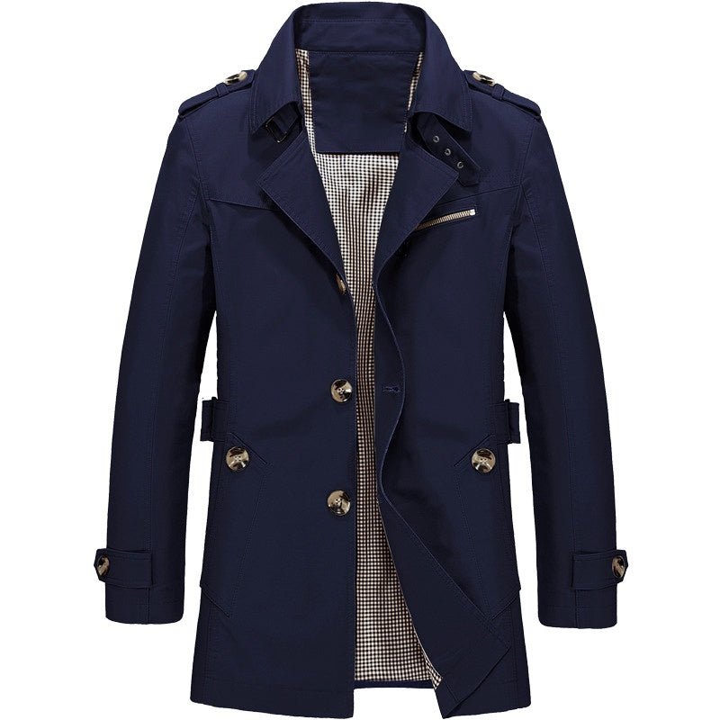 Moderne Stedelijke Streetwear Trench Coat