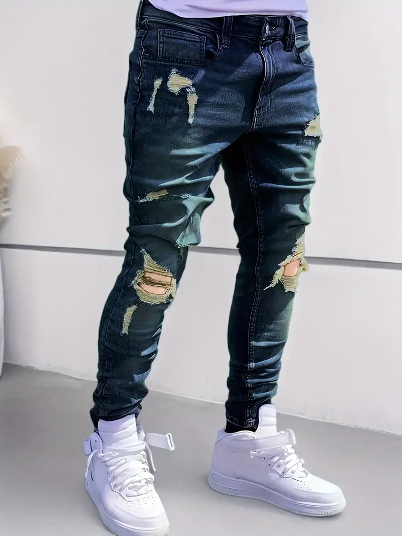 Lucas™ Slim Fit Jeans voor Mannen met Veelzijdige Pasvorm en Duurzaam Materiaal
