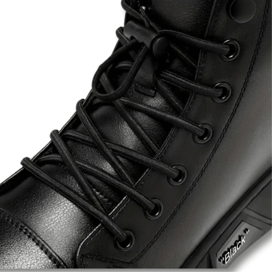 Black™ - Leren Schoenen Mannen