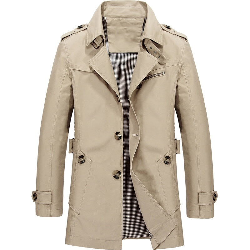 Moderne Stedelijke Streetwear Trench Coat