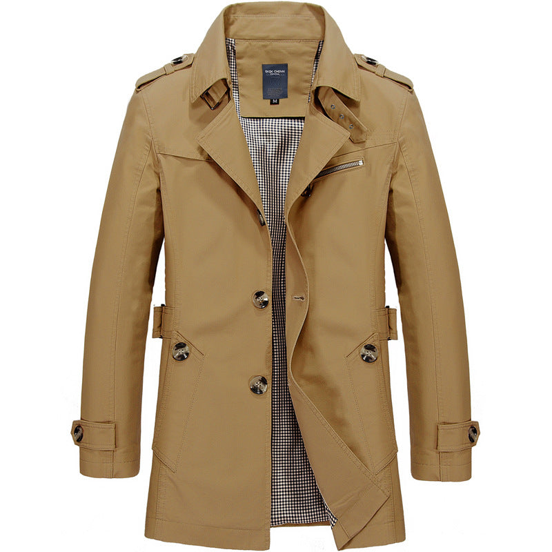 Moderne Stedelijke Streetwear Trench Coat