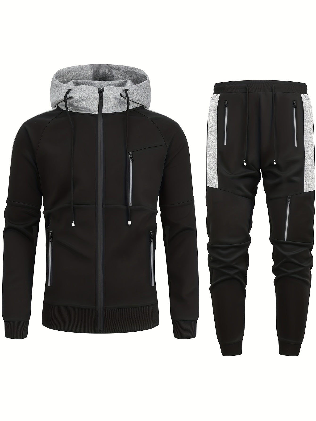 Kai™ Stijlvolle Zip Hoodie met Joggingbroeken