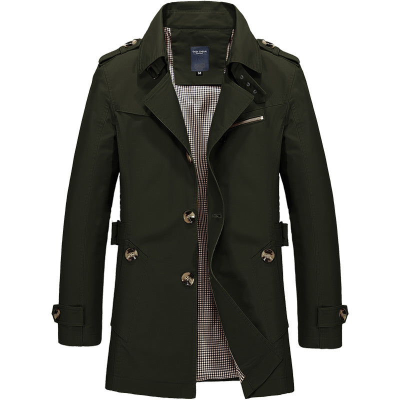 Moderne Stedelijke Streetwear Trench Coat
