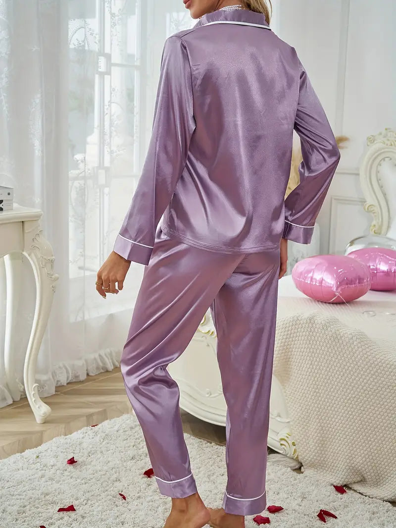 Tamara™ Tijdloze Satijnen Pyjama