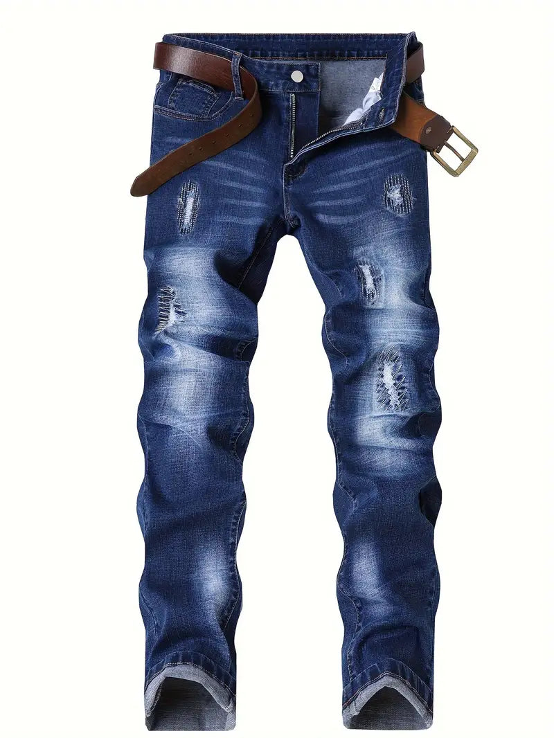 Jayden™ Versleten Skinny Jeans met Gescheurde Details