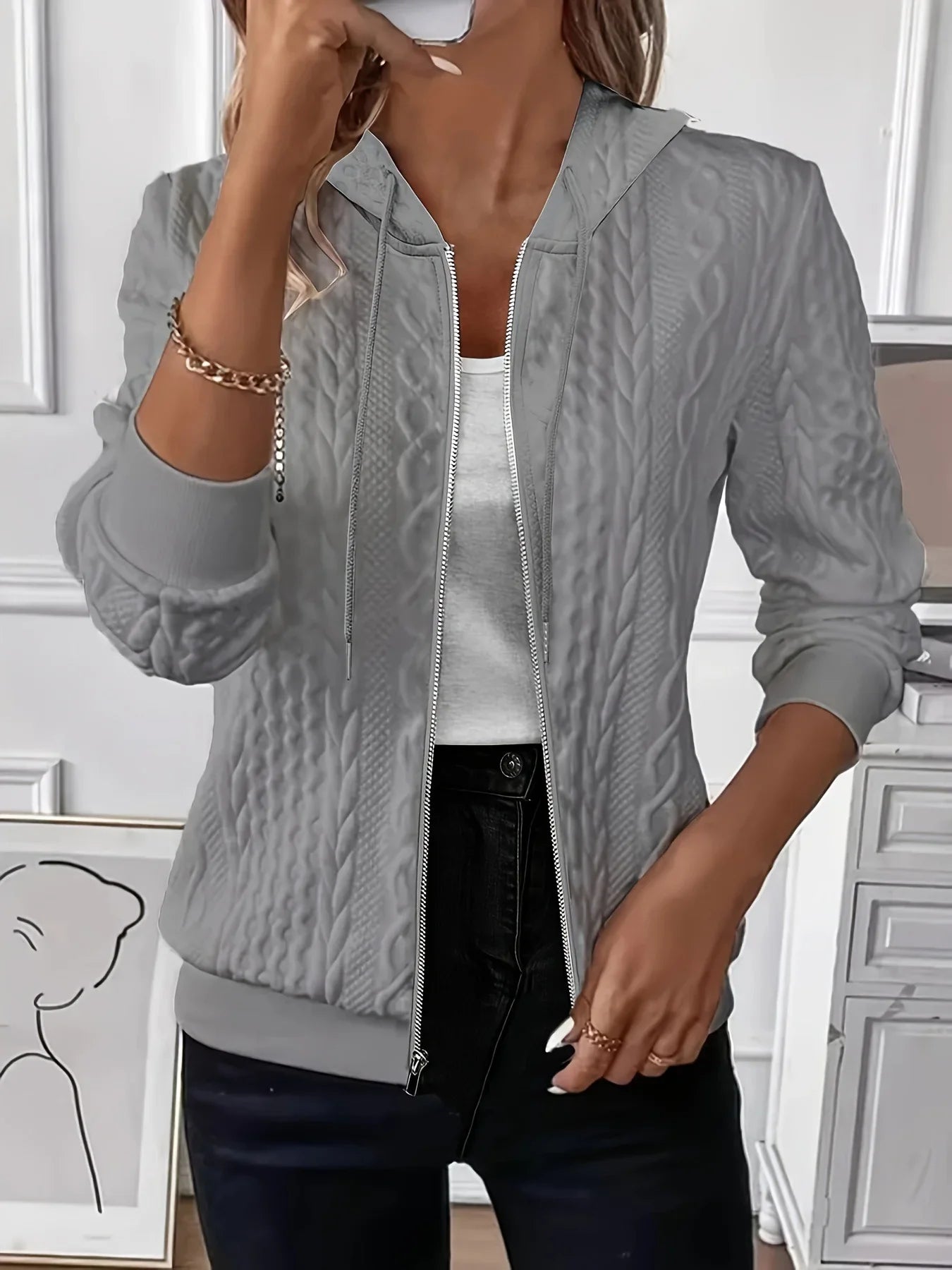 Chantal ™ - luxury braided sweater