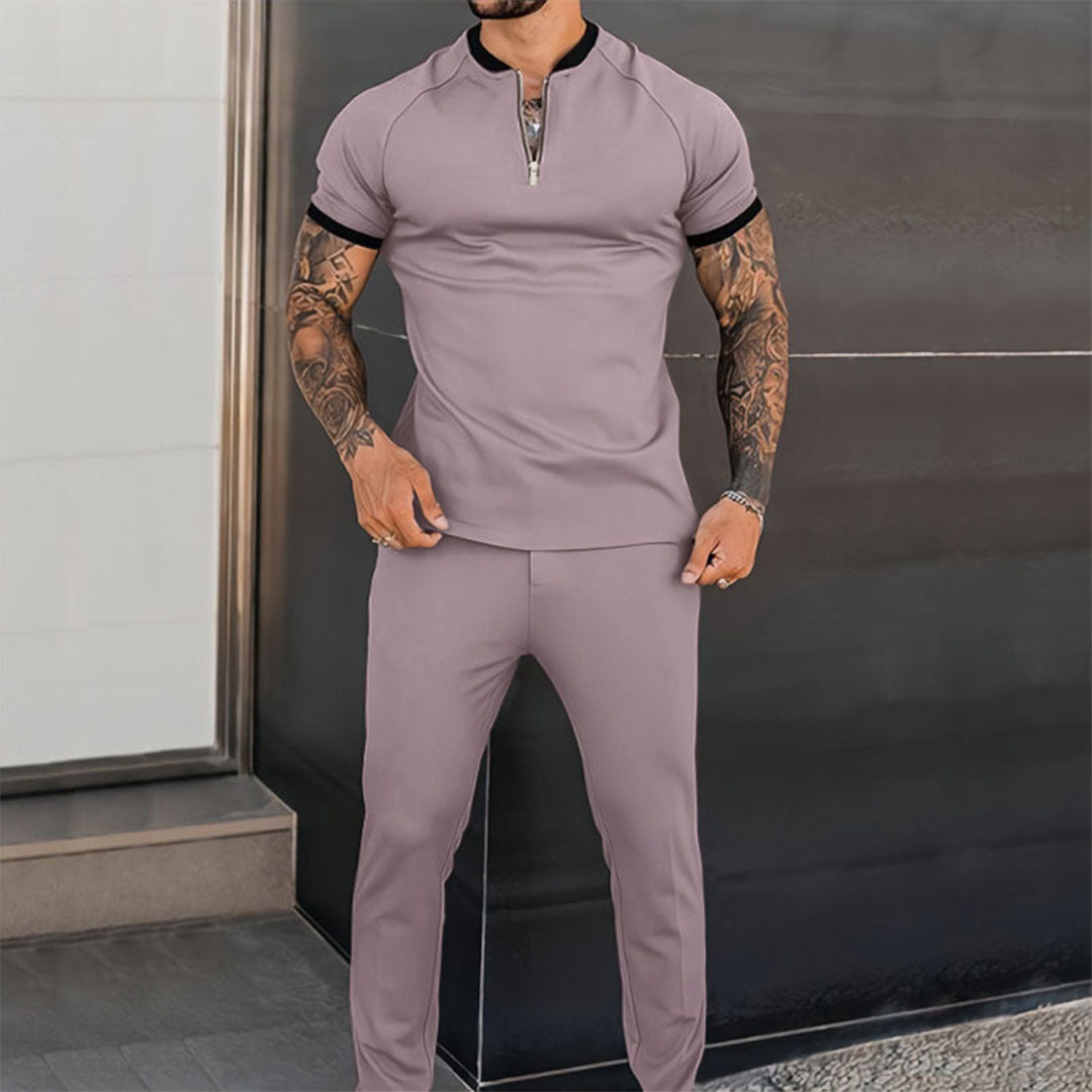 Oliver™ Stijlvolle Casual Set met Elastische Taille