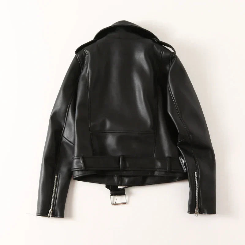 Vintage Jas voor Dames met Rits en Praktische Zak
