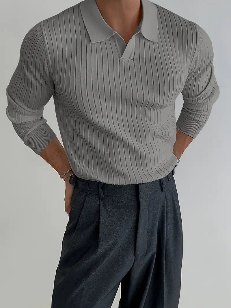 Slim Fit Gebreide Pullover voor Comfort