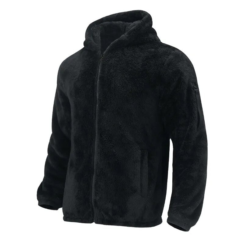 Comfortabele Sherpa Fleece Jas voor Buiten