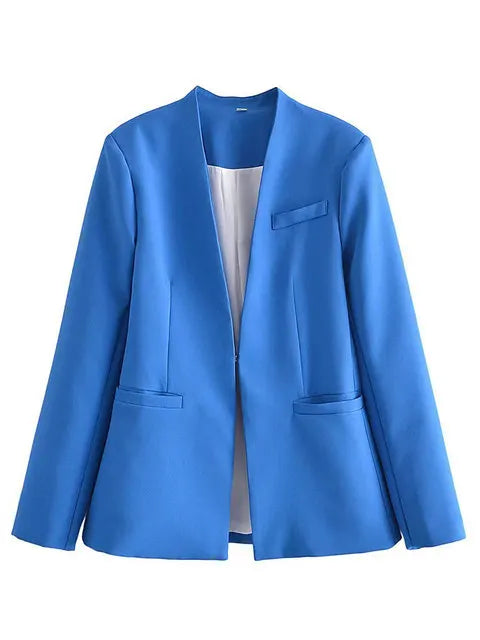 Klassieke Blazer en Broek Combinatie