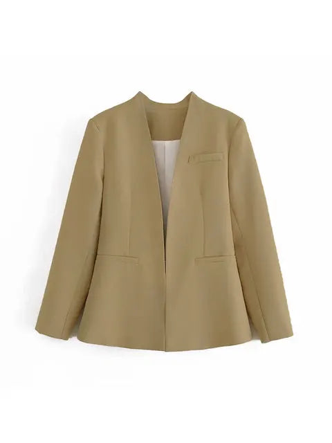 Klassieke Blazer en Broek Combinatie