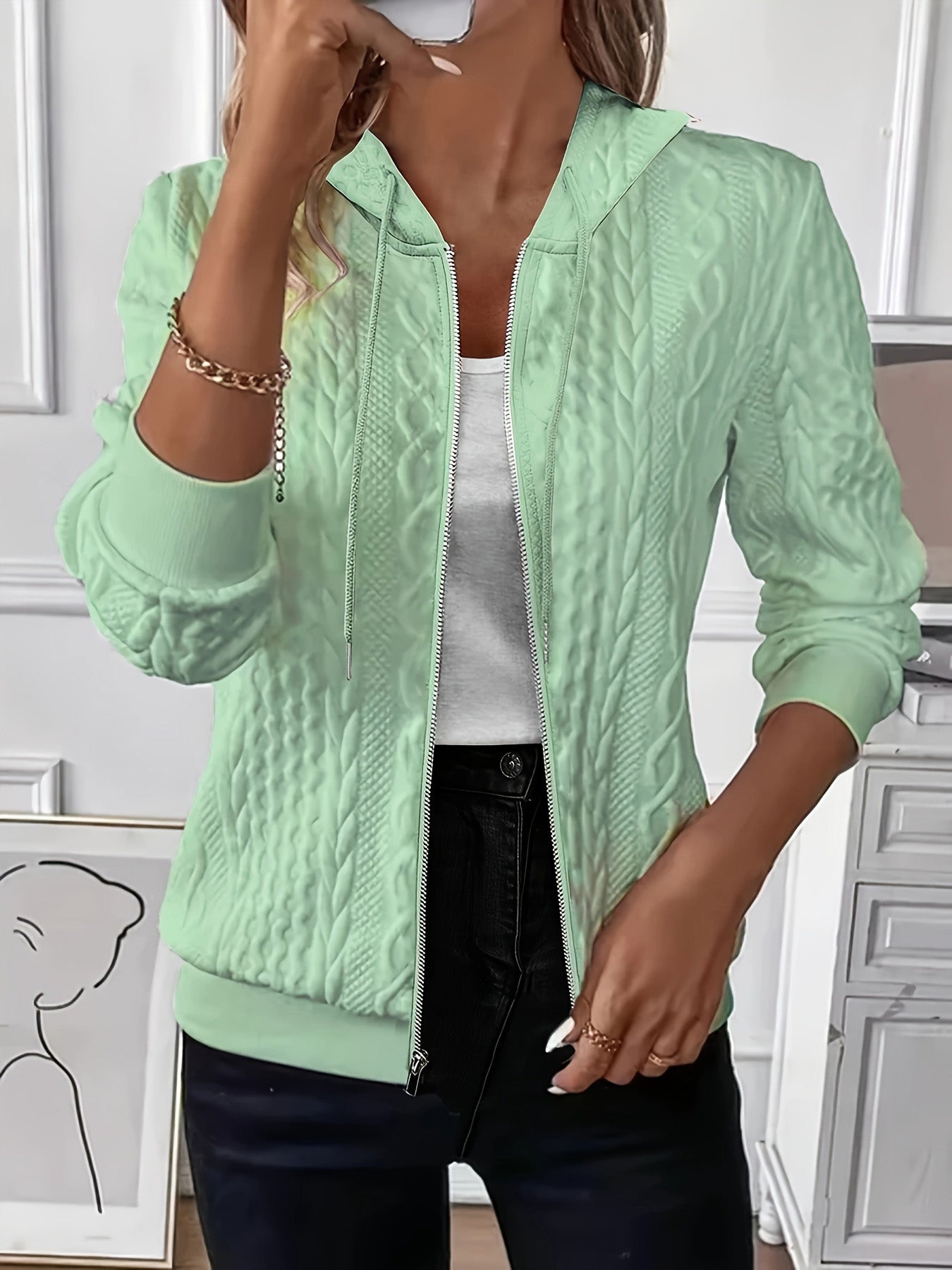 Chantal ™ - luxury braided sweater