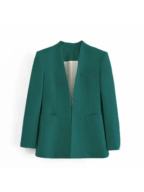 Klassieke Blazer en Broek Combinatie