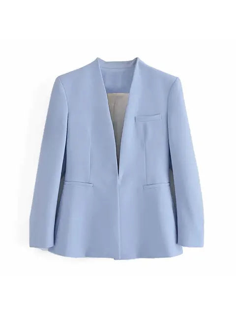 Klassieke Blazer en Broek Combinatie