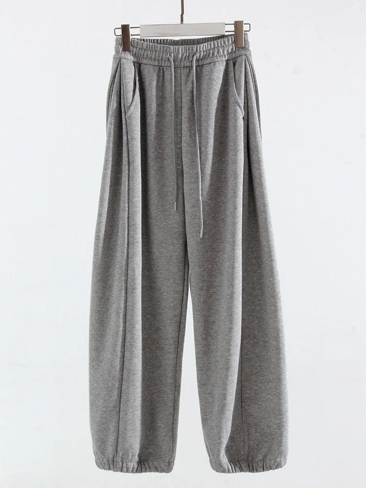 Rowena™ - Gebreide Broek met Wijde Pijpen