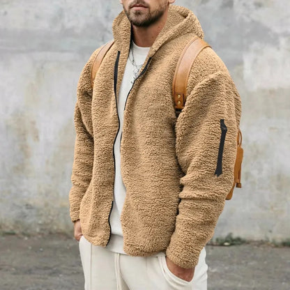 Comfortabele Sherpa Fleece Jas voor Buiten