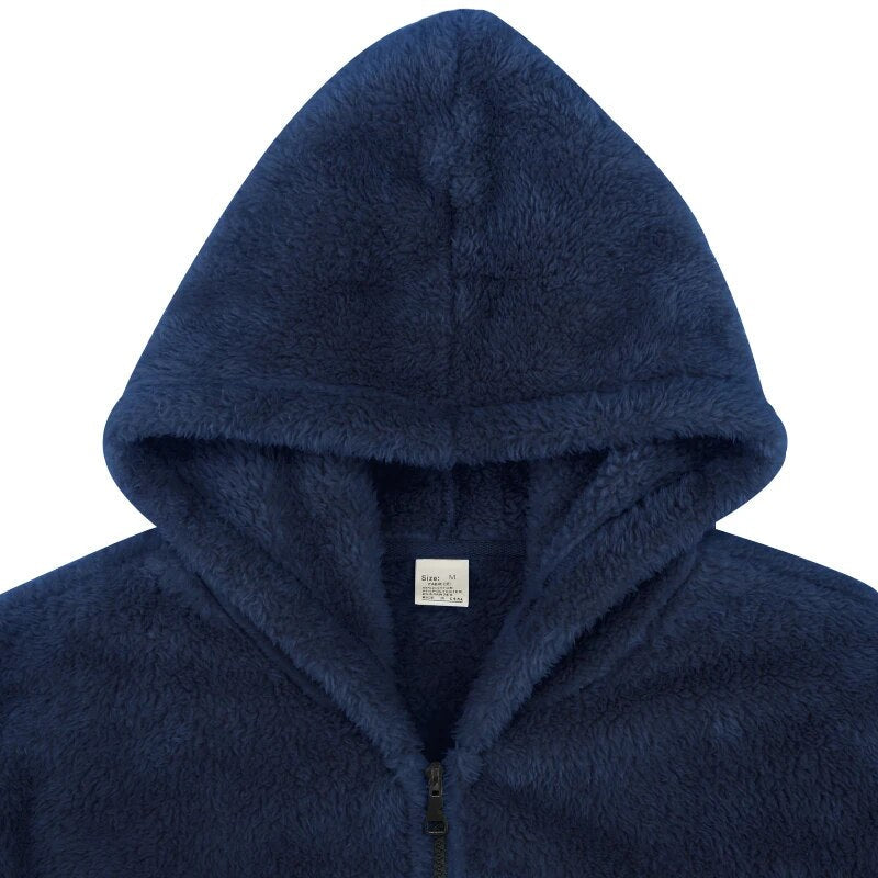 Comfortabele Sherpa Fleece Jas voor Buiten