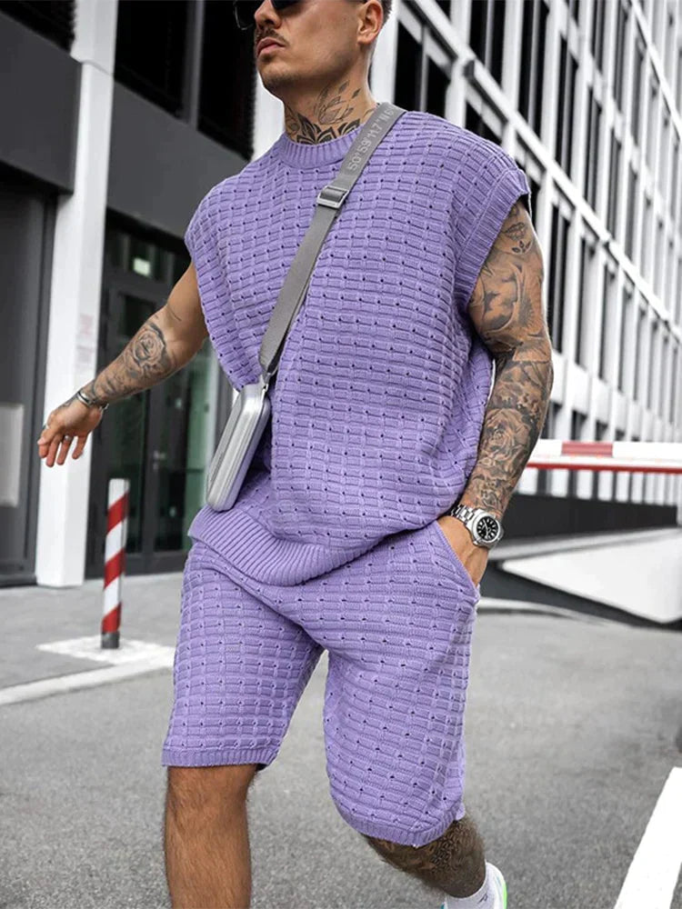 Liam™ Ademend Heren Tricot Set voor Sport