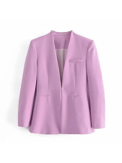 Klassieke Blazer en Broek Combinatie