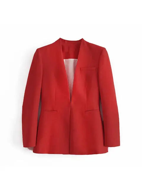 Klassieke Blazer en Broek Combinatie