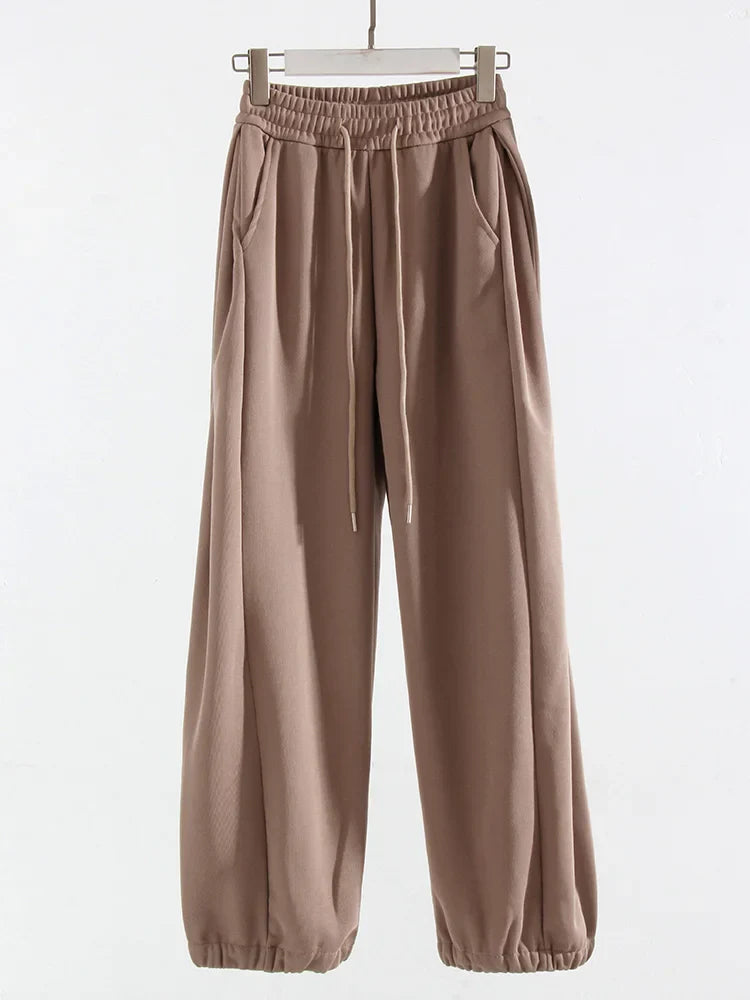 Rowena™ - Gebreide Broek met Wijde Pijpen