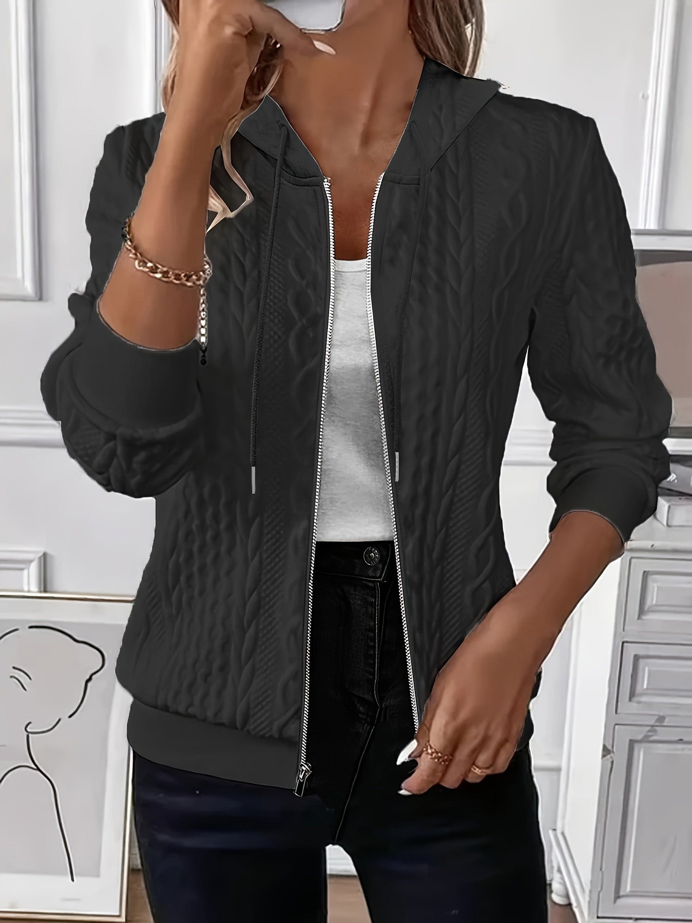 Chantal ™ - luxury braided sweater