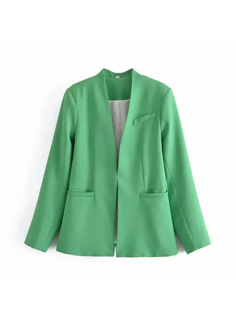 Klassieke Blazer en Broek Combinatie