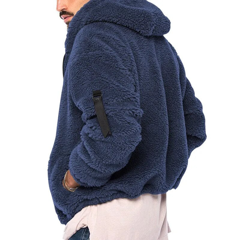 Comfortabele Sherpa Fleece Jas voor Buiten