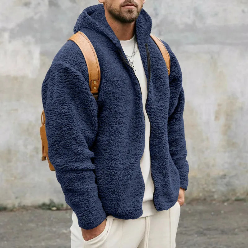 Comfortabele Sherpa Fleece Jas voor Buiten