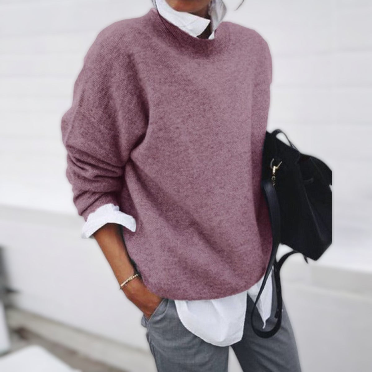 Rowan™ - Zachte en Knusse Cashmere Trui