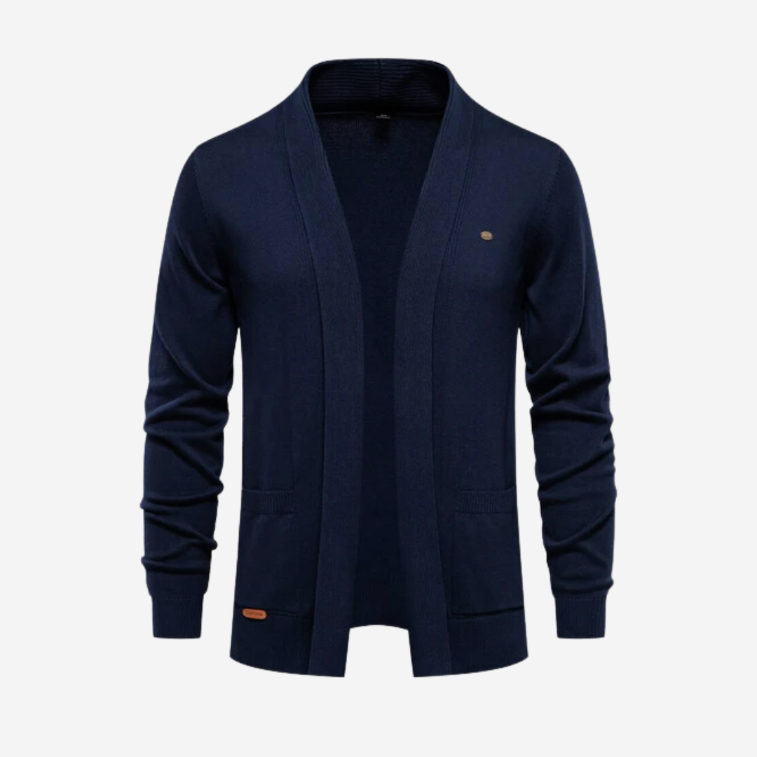 Victor™ Zachte Gebreide Jas voor Informele Gelegenheden