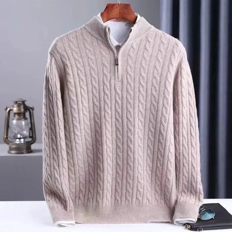 Gezellige rits-up pullover voor winterdagen