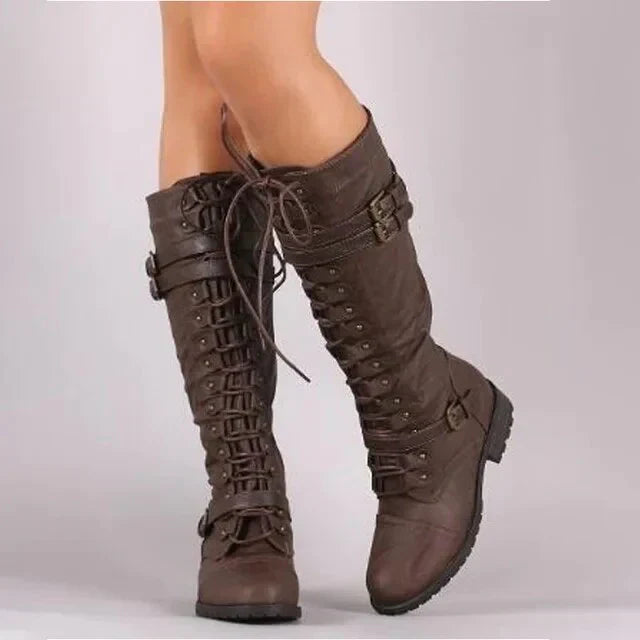 WinterLaarzen met Schnallen en Warm Futter voor Dames