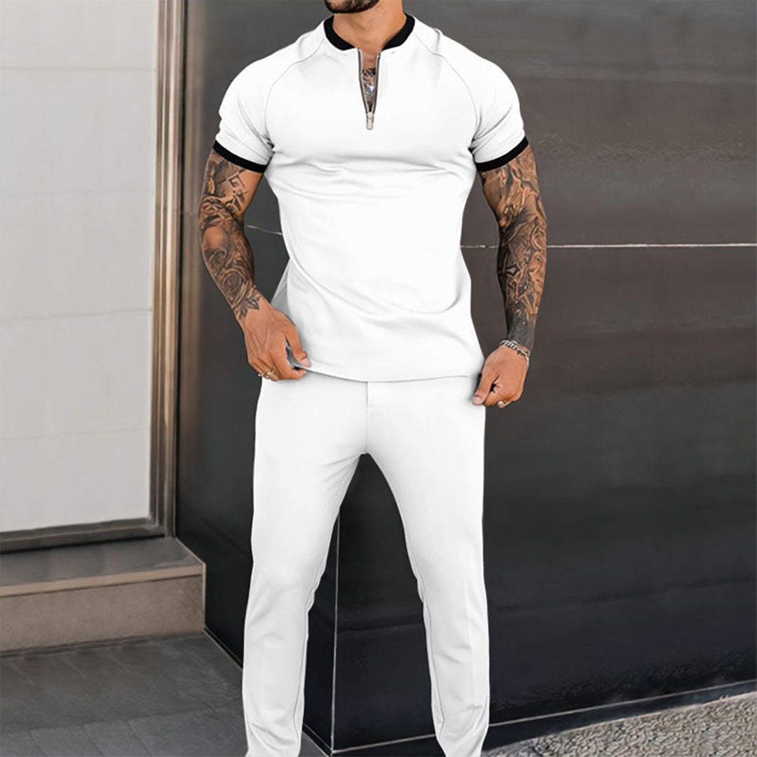 Oliver™ Stijlvolle Casual Set met Elastische Taille