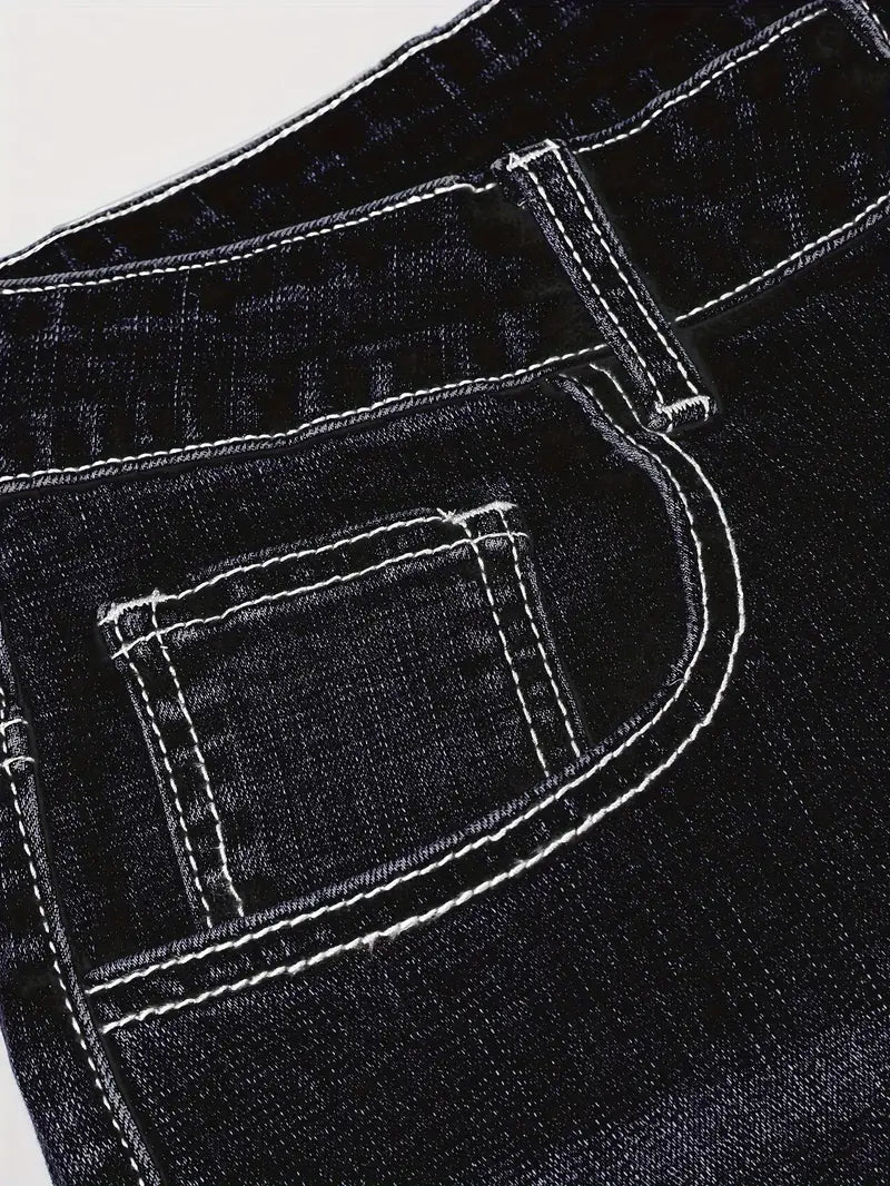 Jayden™ Versleten Skinny Jeans met Gescheurde Details
