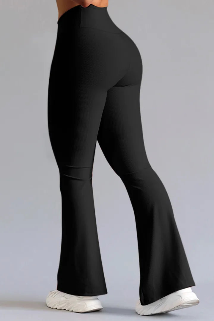 Ademende flared broek voor lente zomer