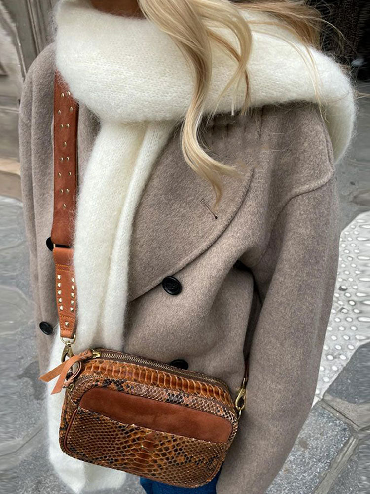 Moderne Winterjas met Elegante Ontwerp