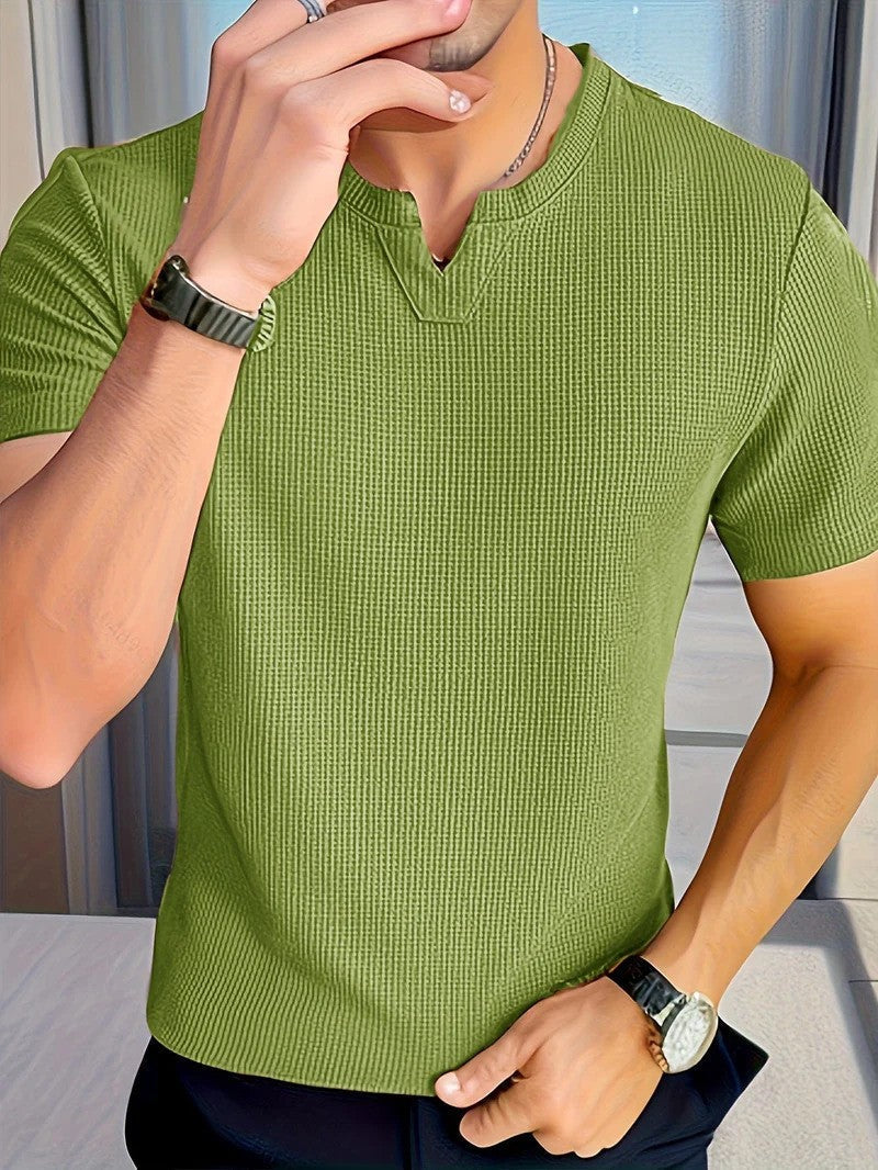 Casual Zomer T-shirt voor Heren