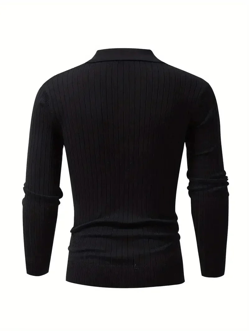 Slim Fit Gebreide Pullover voor Comfort