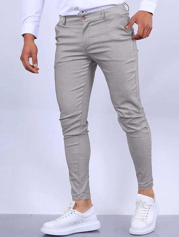 Mike ™ - Stretch pants gray
