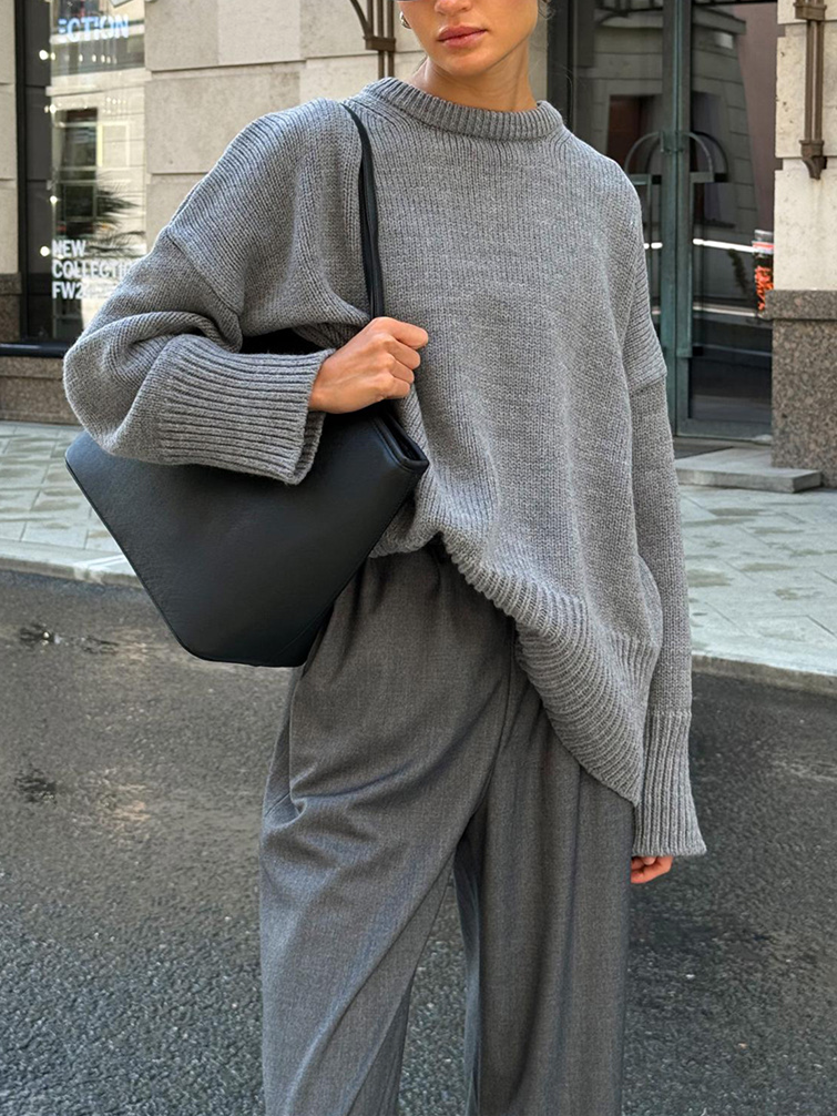 Nina ™ - Oversized Vrouwsweater