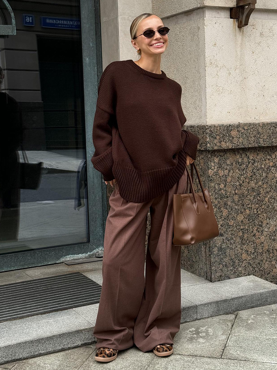Nina ™ - Oversized Vrouwsweater
