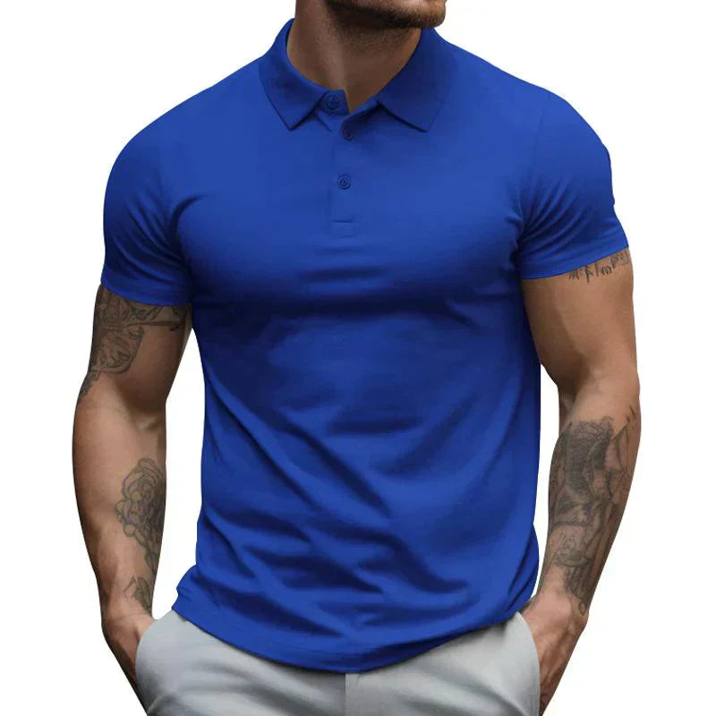 Korte Mouw Poloshirt Voor Mannen Zomer